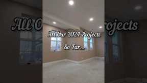 We Completed 6 BIG HOME RENOVATION PROJECTS in 5 MONTHS! #shorts #professional #contractor #reno