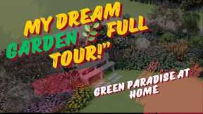 Full Garden Tour | Landscape Design Ideas & Inspiration 2025/Green Design & Flower Beauty#flowers