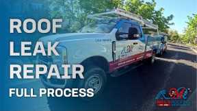 Roof Leak Repair - Full Process