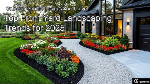 Top Front Yard Landscaping Trends for 2025 | Stunning Garden Designs You’ll Love!