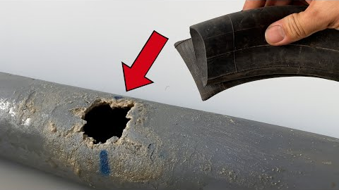 Plumbers Never Want You To Know This Amazing Pipe Repair Technique!