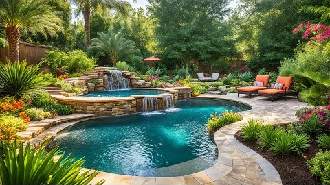 MODERN BACKYARD POOL LANDSCAPING DESIGN IDEAS | INCREDIBLE POOL LANDSCAPING IDEAS YOU NEED TO SEE!