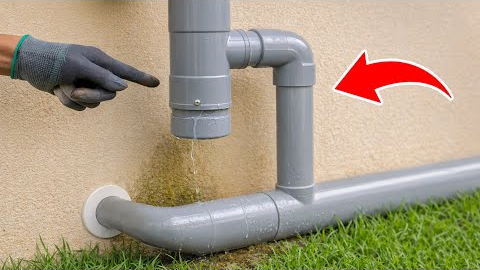 Amazing Plumbing Fix Invented by a 65-Year-Old Plumber! The Secret Tip for Connecting PVC Pipes!