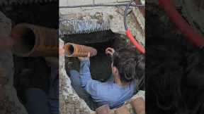 Watch as paola installs hybrid piers to fix foundation problems in irving texas #foundationrepair