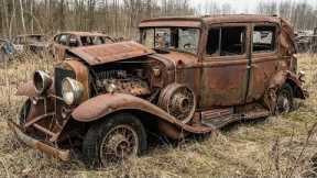 ASMR Restoration! Complete restoration of a rusty 1930 Cadillac V16 found in the woods.