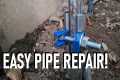 How to Install a Pipe Repair Clamp -