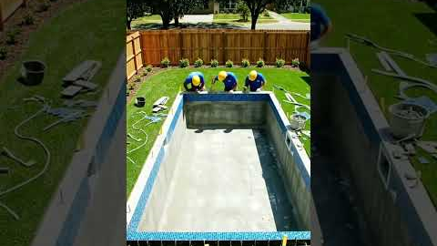 INSANE Backyard Transformation | From Plain Lawn to Luxury Pool Paradise #pool #backyardgardening