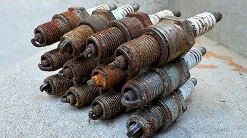 Once you learn this secret, you will never throw away An old Spark Plugs again😱! Creation Tips