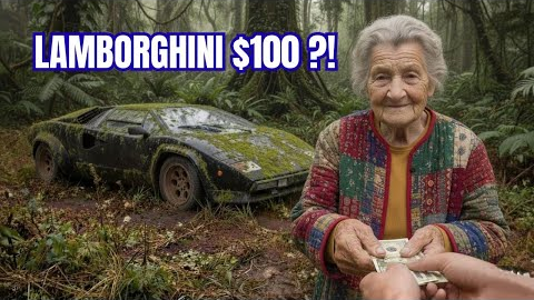 I Bought 1980 LAMBORGHINI COUNTACH for ONLY $100! Grandma Sold Me His Abandoned (Full Restoration)