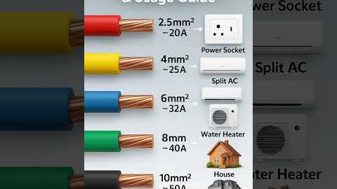 Electrical Wire Size & Usage Guide | Choose the Right Wire!