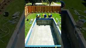 INSANE Backyard Transformation | From Plain Lawn to Luxury Pool Paradise #pool #backyardgardening