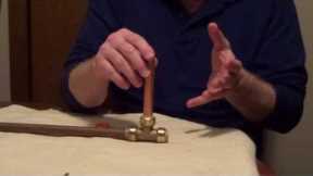 Connect Copper Pipe Without Solder - Repair Copper Pipe Without Solder
