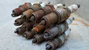 Once you learn this secret, you will never throw away An old Spark Plugs again😱! Creation Tips