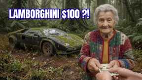 I Bought 1980 LAMBORGHINI COUNTACH for ONLY $100! Grandma Sold Me His Abandoned (Full Restoration)