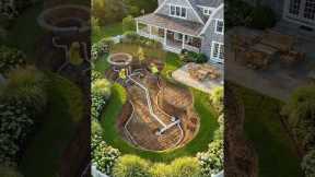 Transforming Epic Backyard into Luxury Pool #poolconstruction