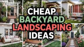 Genius Cheap Backyard Landscaping Ideas To Inspire You! Unlock Your Oasis