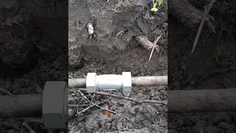 Broken Leaking Metal Pipe ? Repair with Metal Compression Union. Permanent Repair #gregsanswers