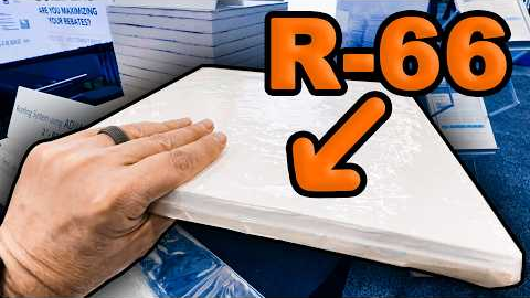 Roofing Insulation is getting RIDICULOUS! IRE did not disappoint