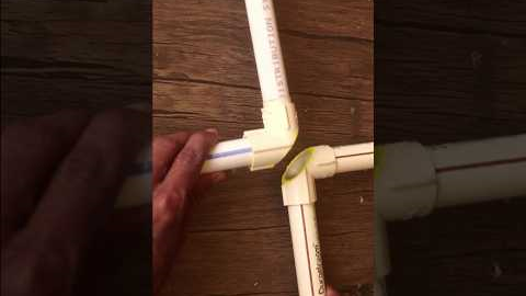 plumber pvc pipe fix repair hacks #plumbing #repair #hacks