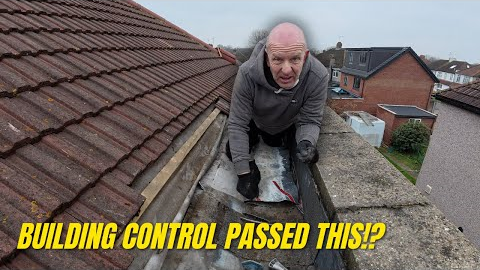 FIXING A BUILDERS BOTCHED ROOF!