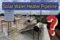 Solar Water Heater Pipe line Kaise