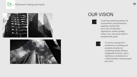 KCB General Trading and Projects – Building & Construction Portfolio | 15 Services Under One Roof