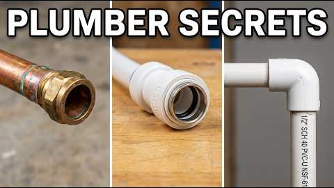 20 GENIUS Plumbing Secrets That Will Save You THOUSANDS!