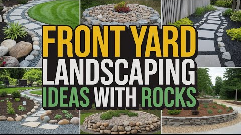 Stunning & Sustainable: 100+ Front Yard Landscaping Ideas with Rocks
