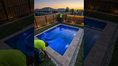 Crocodile Pool Build From Start to Finish 🐊 #satisfying #construction