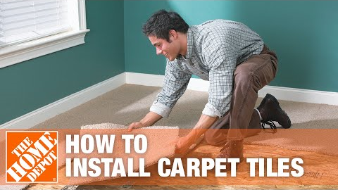 How to Install Carpet Tiles | The Home Depot
