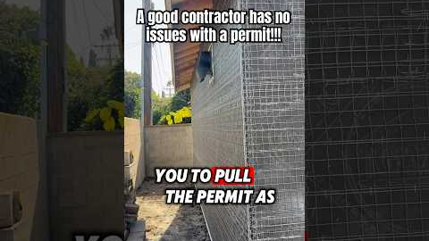 Have you owners experience this?! #construction #renovation #contractors #permits