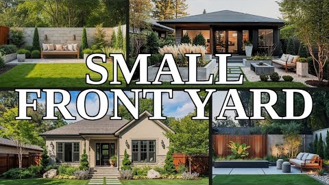 100 Stunning Small Front Yard Luxury Garden Design Ideas 2025 | Elegant Landscaping Inspiration