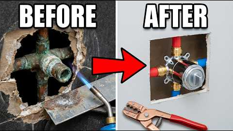 How to Replace Your Shower Valve With PEX - The EASIEST Plumbing Upgrade That Saves You a FORTUNE!