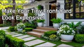 Maximize Your Front Yard: Landscaping Ideas for Small Spaces in 2025 | Genius Front Yard Hacks
