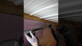 Post frame interior #diy #remodel #contractor #construction #tools #fyp #build