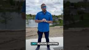 Thinking Pool? 🤔 Consider Vinyl Liner - Here’s Why! #swimmingpool #pool