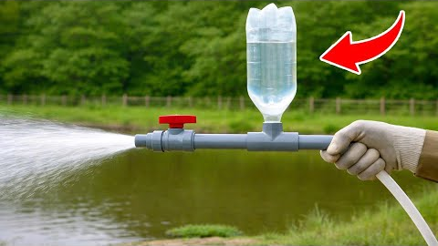 Amazing Water Pressure from a 65-Year-Old Plumber’s Invention! Super Easy DIY