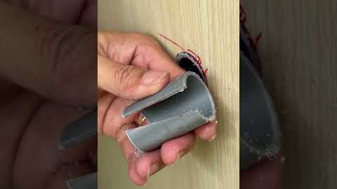 A master plumber’s pipe repair technique