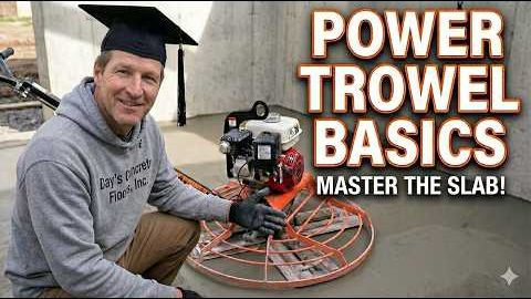Power Trowel Basics | The Critical First Pass Mistake Most Contractors Make