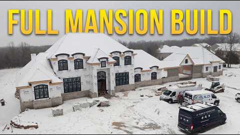 FULL MANSION BUILD | Start To Finish | Construction ASMR