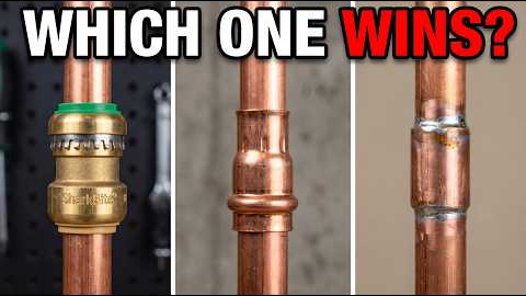 SharkBite vs ProPress vs Solder - I Tested ALL 3 to DESTRUCTION (The Results Will SURPRISE You!)
