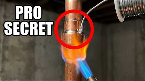 How to Solder a VERTICAL Copper Pipe Without It Dripping - The PRO SECRET Nobody Teaches!