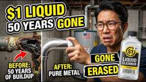 $1 Liquid KILLS ALL Clogged Pipes. PERMANENTLY. No Plumber. No Snake. BURIED Since 1943