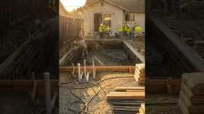 Backyard Transformation | Modern Luxury Pool + Landscape | Golden Hour  #ai #viralvideo #automobile