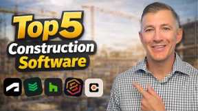 Top 5 Construction Software for 2026 (Projects, Scheduling, Estimating & More)