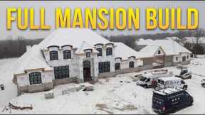 FULL MANSION BUILD | Start To Finish | Construction ASMR