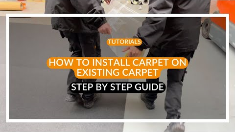 How to install carpet on existing carpet | Dutch Event Carpets | Step by step guide