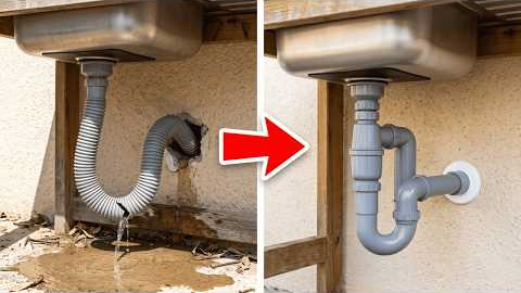 Easy Pipe Repair Tricks You NEED to Know 🔥🛠️