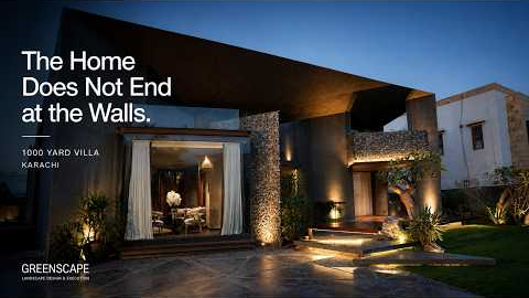 Luxury Villa Landscaping in Karachi | 1000 Yard Home Garden & Courtyard Transformation