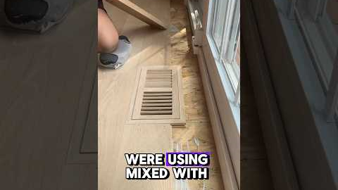 Proper way to Install Wide Plank floors 👍🏽 #flooringexperts #woodworking #tips #construction #fyp
